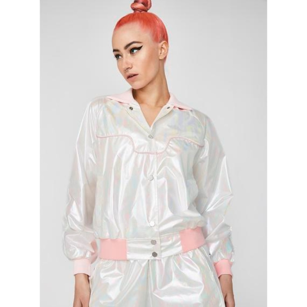 Iridescent Track Jacket